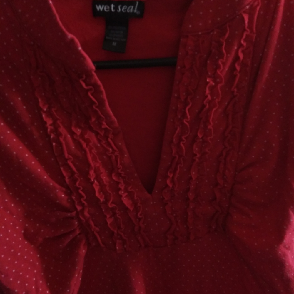 Red Blouse - Picture 4 of 4